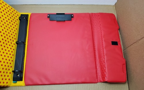 Legante geometrico vintage anni '90 Mead Trapper Keeper serie notebook designer RARO! - Foto 12 di 13