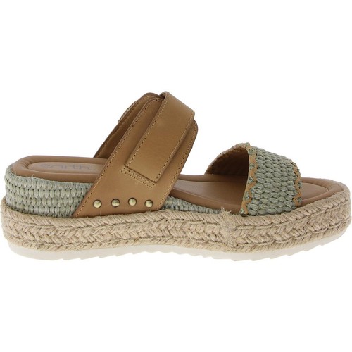 Earth Womens Colla Leather Wedge Platform Slide Sandals Shoes BHFO 3934 - Bild 2 von 9