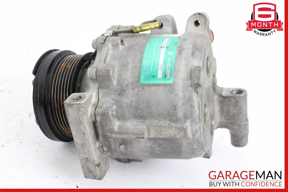 96-02 Mercedes-Benz R129 SL500 Behr Hella Service A/C Compressor 351129081 - Image 3 of 4