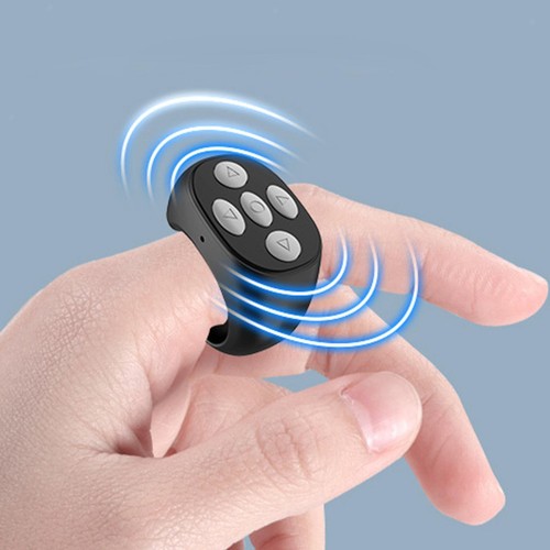 Page Turner Smartphones Page Turning Control V5.3 Finger Remote Control Ring - Photo 5 sur 11