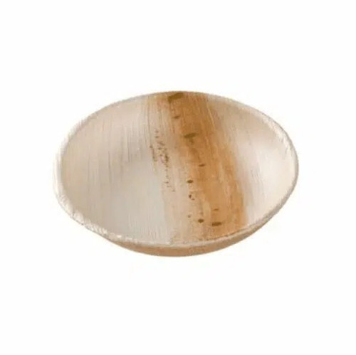 25 Piatti fondi in foglia di palma da 18 cm biodegradabili compostabili - Foto 1 di 4