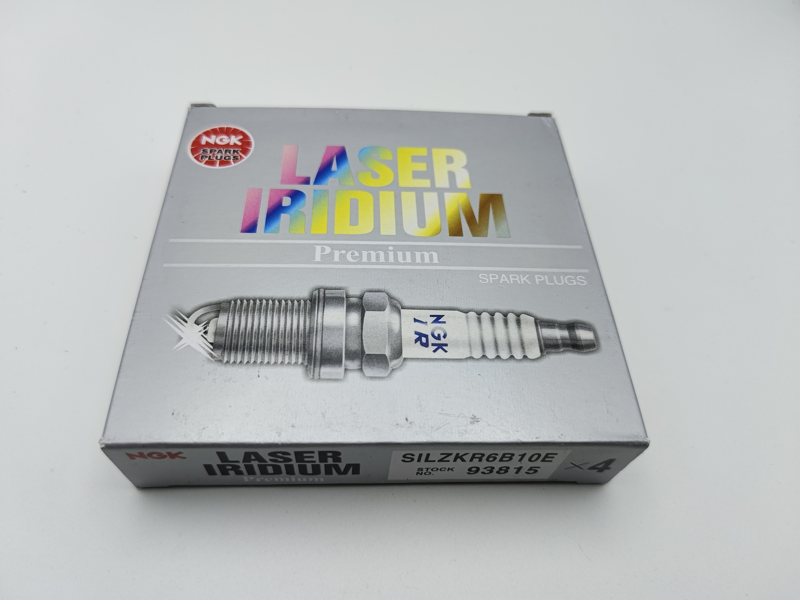 For Hyundai Accent Veloster 4PCS SILZKR6B10E ngk 93815 Laser Iridium Spark Plugs