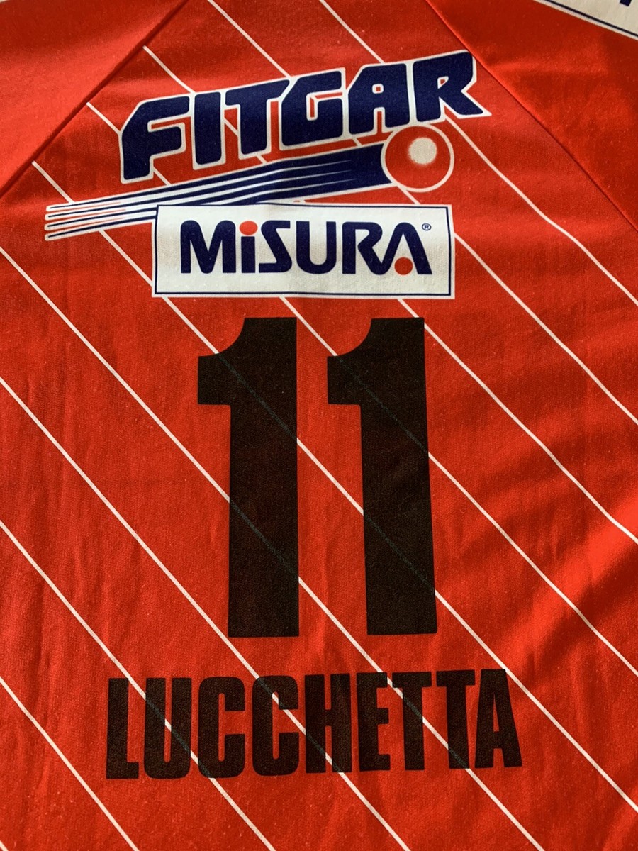 Maillot De Volley LUCCHETTA MEDIOLANUM - Match Worn - Champion - Taille XL