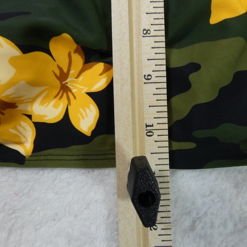 Kanu Surf Swimsuit Girls 14 Green Camo Floral 2 Piece Halter Tankini Swimwear - Picture 11 of 24