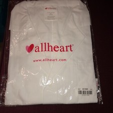 Adult Unisex Small New Allheart White Lab Coat