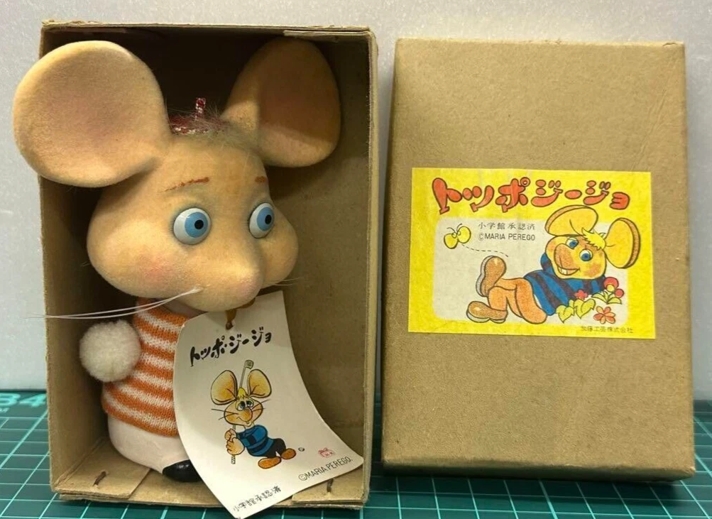 Topo Gigio Vintage Bobbing Head Doll 5 inch with Box eBay