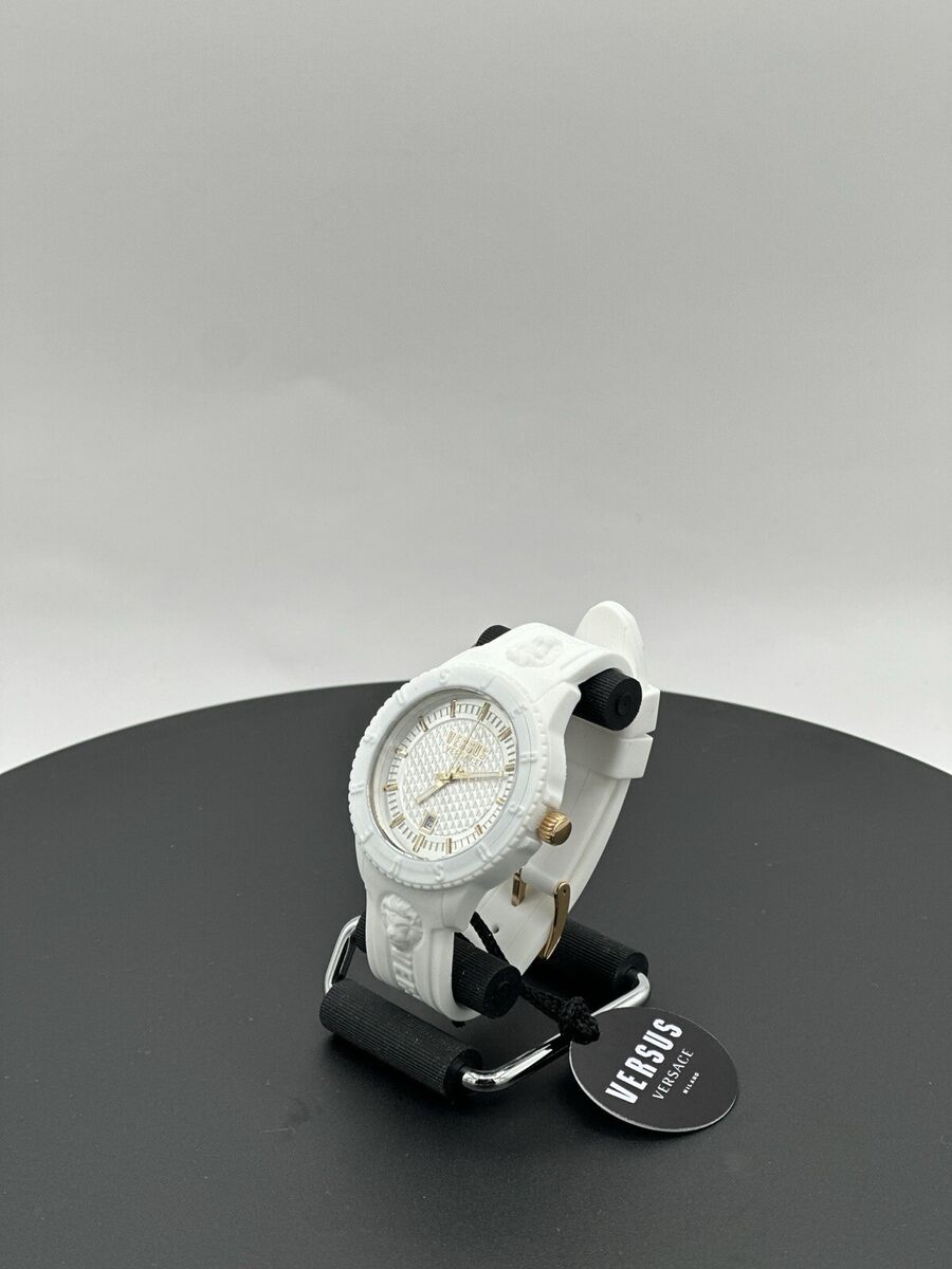 Versus Versace Brand Men's White Color 43 mm Tokyo R Watch Versus Versace Brand Men's White Color 43 mm Tokyo R Watch