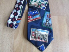TABASO Hot Pepper Sauce Comical Cartoon Images 100% Silk Tie