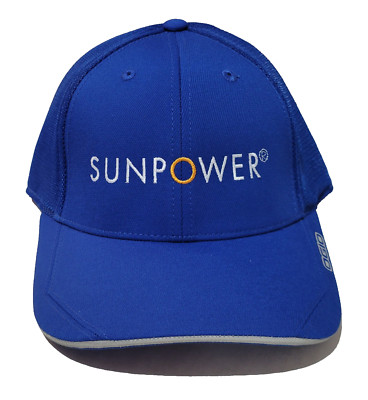OGIO Cap Hat Mens Large/XL Blue Sun Power Logo Endurance Mesh RN 90836 NWOT