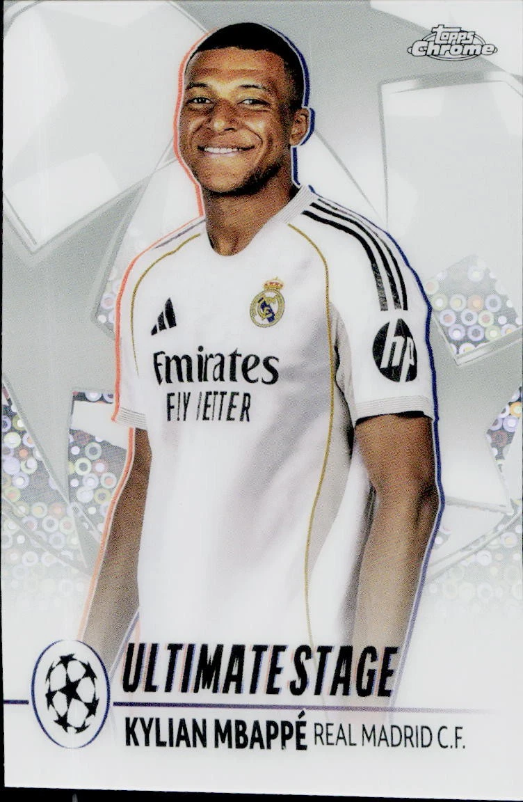 2025-26 Topps Uefa Club Competitions - Kylian Mbappé #US-25 for
