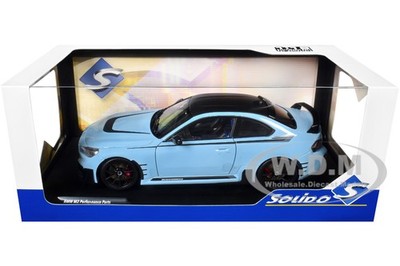 2024 BMW M2 PERFORMANCE ZANDVOORT BLUE 1/18 DIECAST MODEL CAR BY