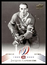 2008-09 Upper Deck Montreal Canadiens Centennial Jacques Laperriere #21