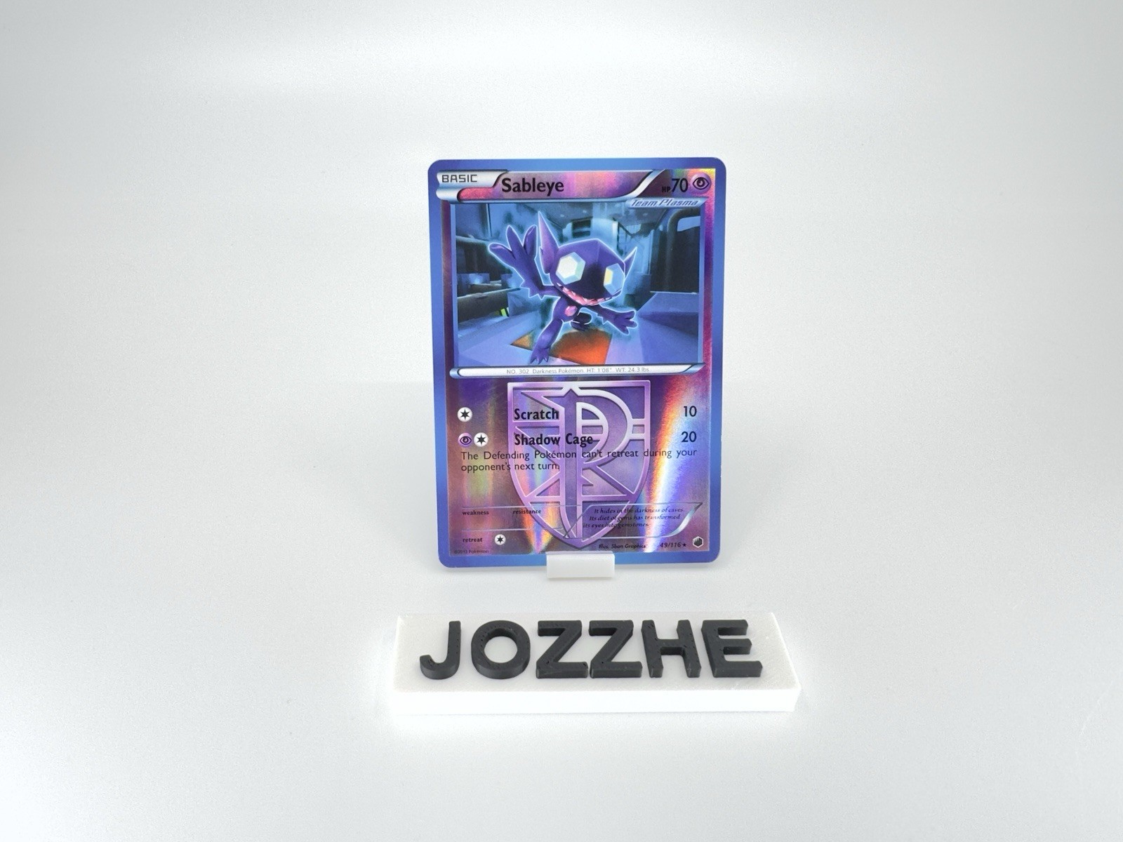 Sableye (Team Plasma) 49/116 Plasma Freeze Reverse Holo