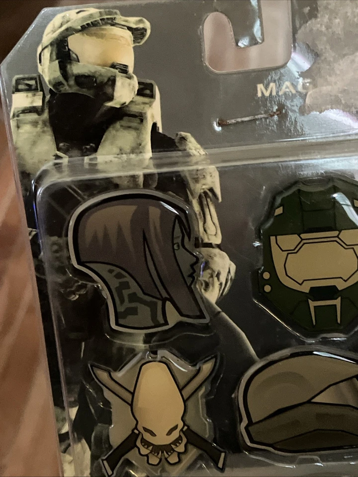 Bungie Halo 3 Mini Icono Imán Set Xbox 360 4 Insignias Logro Nuevo Paquete Sellado Foto 3 de 4