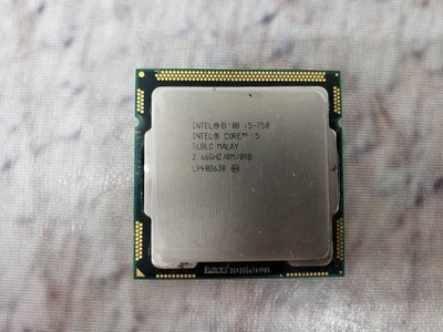 Intel Core i5-750 2.66GHz 8M Quad-Core Desktop CPU Processor LGA1156 SLBLC
