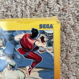 Final Fight CD (Sega CD, 1993) Complete with Box Manual & Registration Card