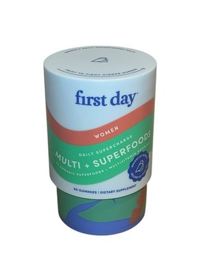 First Day The Multi For Women Vitamins 60 Gummies Daily Multivitamin New