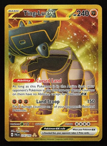 Ting-Lu ex 275/193 Secret Rare Paldea Evolved Pokémon Card