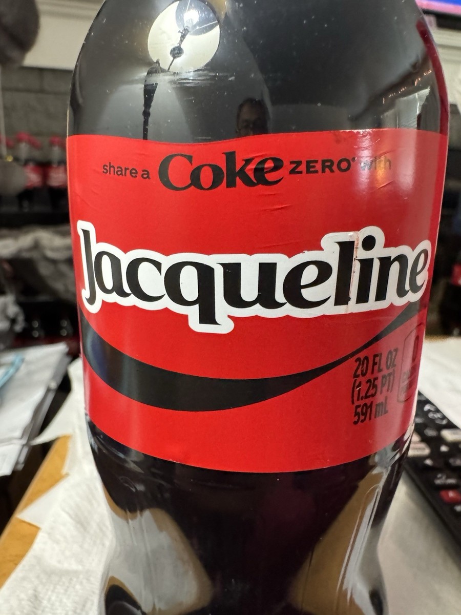 Share a Coke with Jacqueline 2025 Personalized Gift Coca~Cola