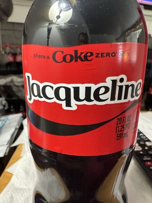Share a Coke with Jacqueline 2025 Personalized Gift Coca~Cola