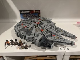 MOC Brand Star Wars Millennium Falcon Blocks Set 75105 1449 Pieces Not Lego