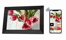Uhale Digital Picture Frame, Model: 103KZ, Color Black, New With Box