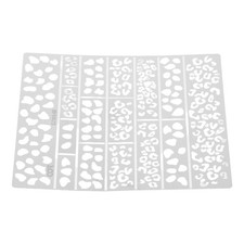 Diy Camo Art Stencil: Leopard Pattern Camouflage Painting Template For Spray