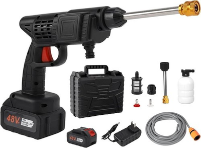 #ad Cordless Electric Washer Power Washer High Pressure Water Sprayer Tool 363PSI $29.90