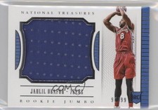 2015 Panini National Treasures Rookie Jumbo Materials 90/99 Jahlil Okafor #9 4l3