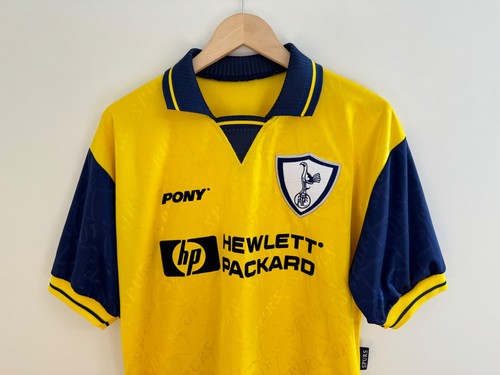 Tottenham 1995/1996/1997 Vintage Away/Third Football Shirt Jersey Pony Men Sz M - Picture 3 of 16