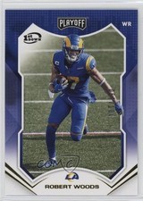 2021 Panini Playoff 1st Down 57/100 Robert Woods #184 y0i