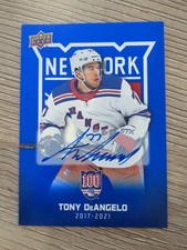 UD Rangers Centennial, Tony DeAngelo, Auto, SSP