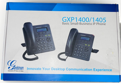 Grandstream GXP1405 2-Line PoE HD VoIP SIP IP Desk Phone NEW Open Box
