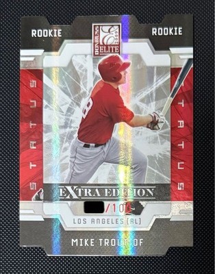 2009 Donruss Elite Extra Edition Mike Trout Rookie Card MLB Rare #/100 Limited