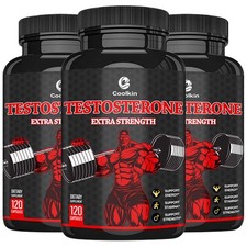 Testosterona - Suplemento para hombres, apoyo energético y de resistencia, salud masculina