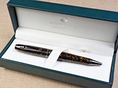 Beautiful Monteverde Invincia Vega Ballpoint Pen in Starlight Yellow, BRAND NEW 