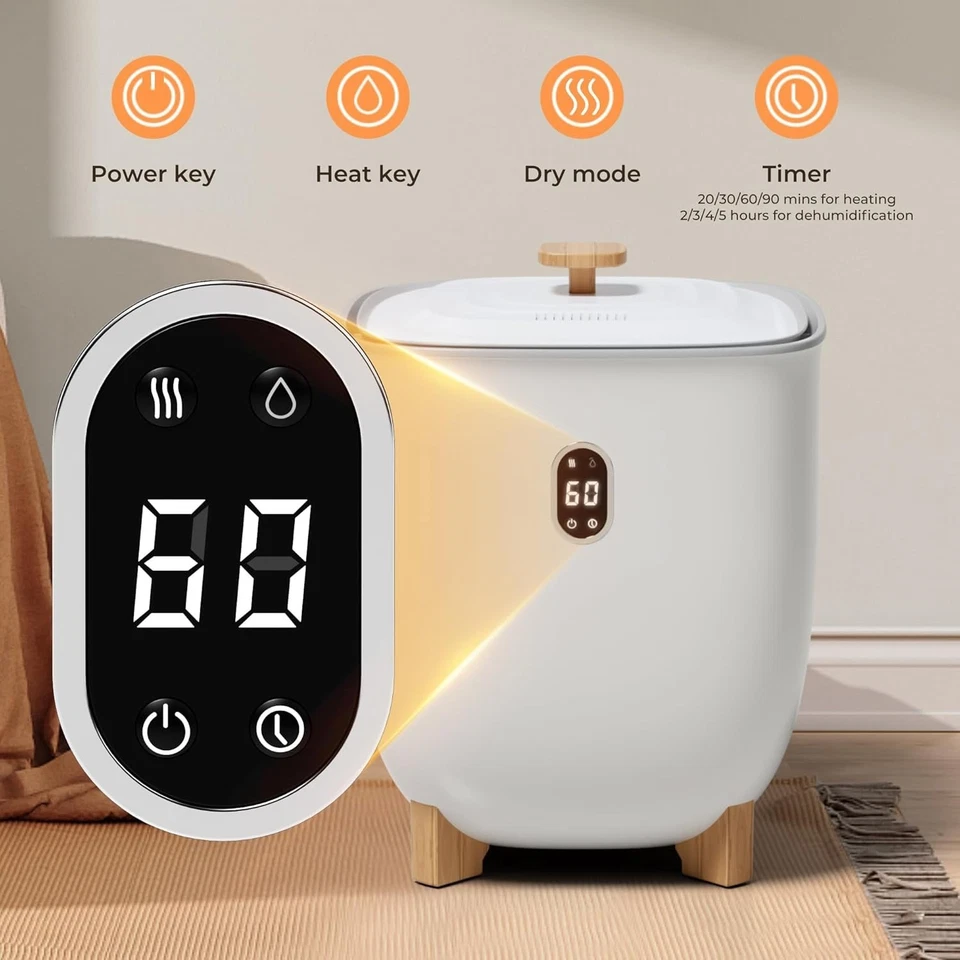 Calentadores de toallas, calentador de toallas de cubo de lujo, calentador de toallas grande para baño, automático Foto 4 de 4