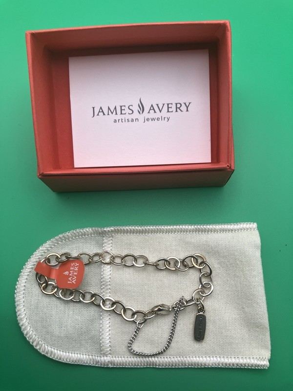 James Avery Sterling Silver Bracelet Retired