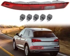 Left driver For Audi Q5 2018-2021 Rear Bumper Lower Tail Light Brake Stop Lamp