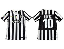 Juventus Home 2013/14 Tevez #10 – Size M – Player Version – NEW with Tags