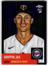 2022 Topps Chrome Platinum Anniversary Griffin Jax Rookie #76