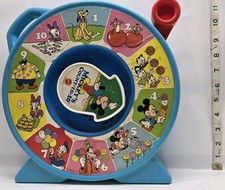 Vintage Mattel Disney 1989 See 'N Say Mickey's Count-To-10 - Tested Works