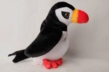 Ty Beanie Babies Puffer the Puffin 1997 Toy - White  Black - With Tags