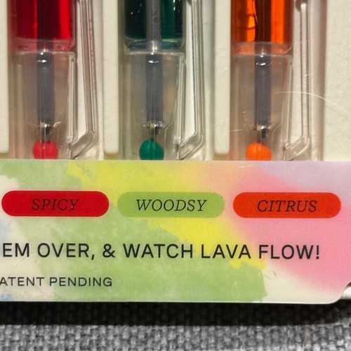 Lifelines Duft Lava Stifte 5er Pack farbige Gelstifte fließende Tinte Aromatherapie NEU - Bild 6 von 15