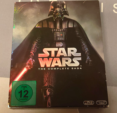 Star Wars The Complete Saga Blu-ray Komplettbox Box Set FSK 12
