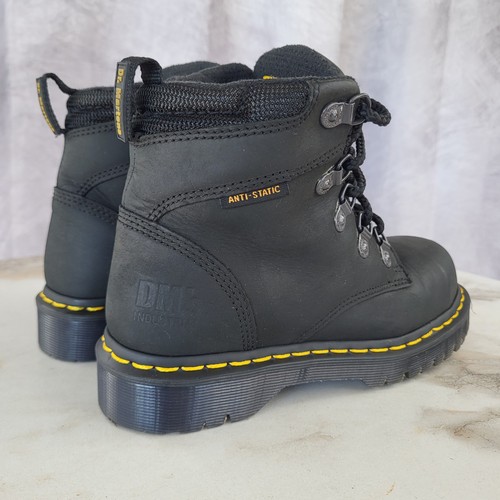 Dr. Martens Holkham SD Steel Toe Safety Shoe Slip Resistant Women's Size 6 Black - Picture 8 of 16