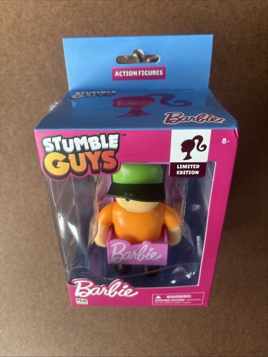 Barbie Fan Guy Figure Special Stumble Guys EDIZIONE LIMITATA 4" scatola danneggiata - Foto 2 di 13