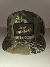 VTG Dekalb Farm Trucker K Products Rare Camo Snapback Trucker Hat General Store