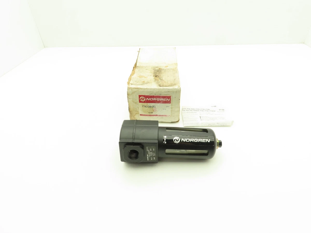 Filtro Y Secador De Aire Comprimido En Línea 3/8" - Modelo FLM863, 0.01 Micras, 150 PSI