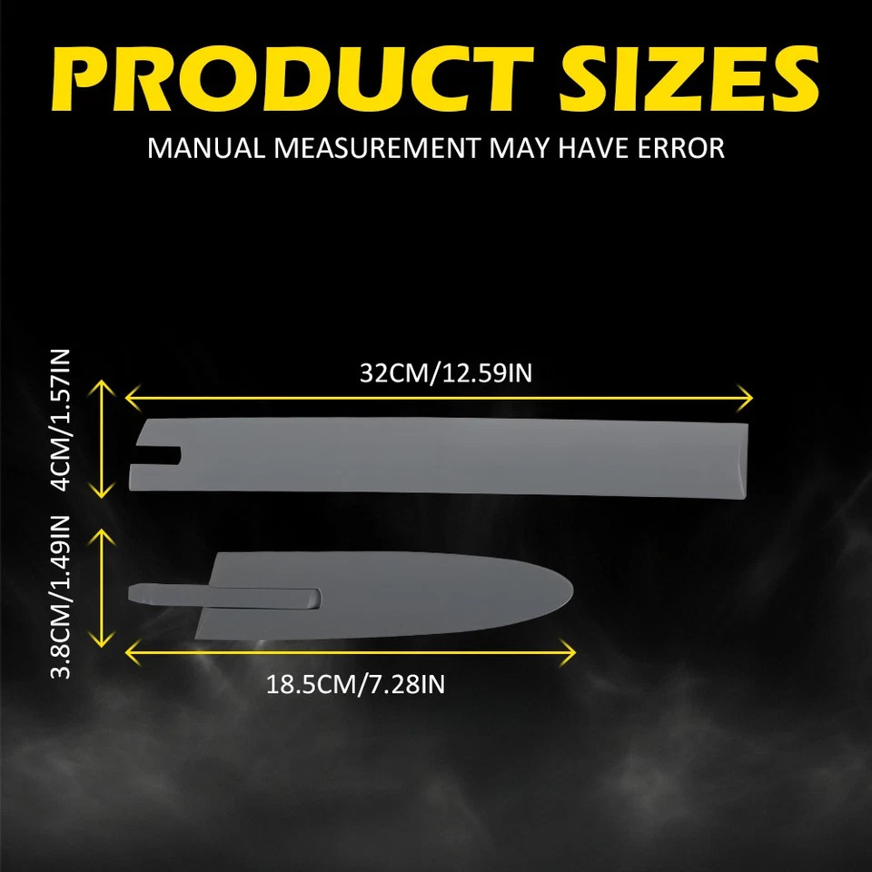 Cubierta de bisagra de techo convertible izquierda + derecha 4 piezas para BMW E93 335i M3 M4 F83 Foto 4 de 4